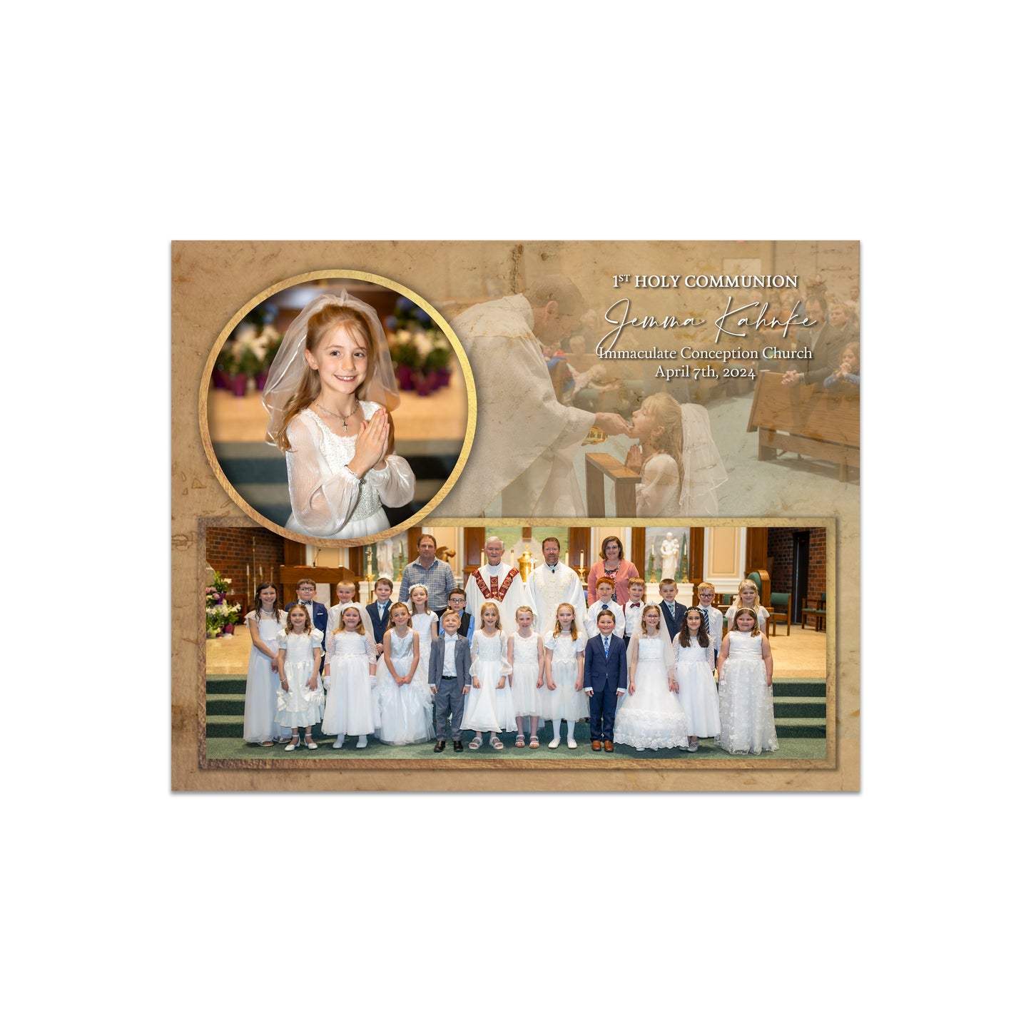 First Communion Memory Mate