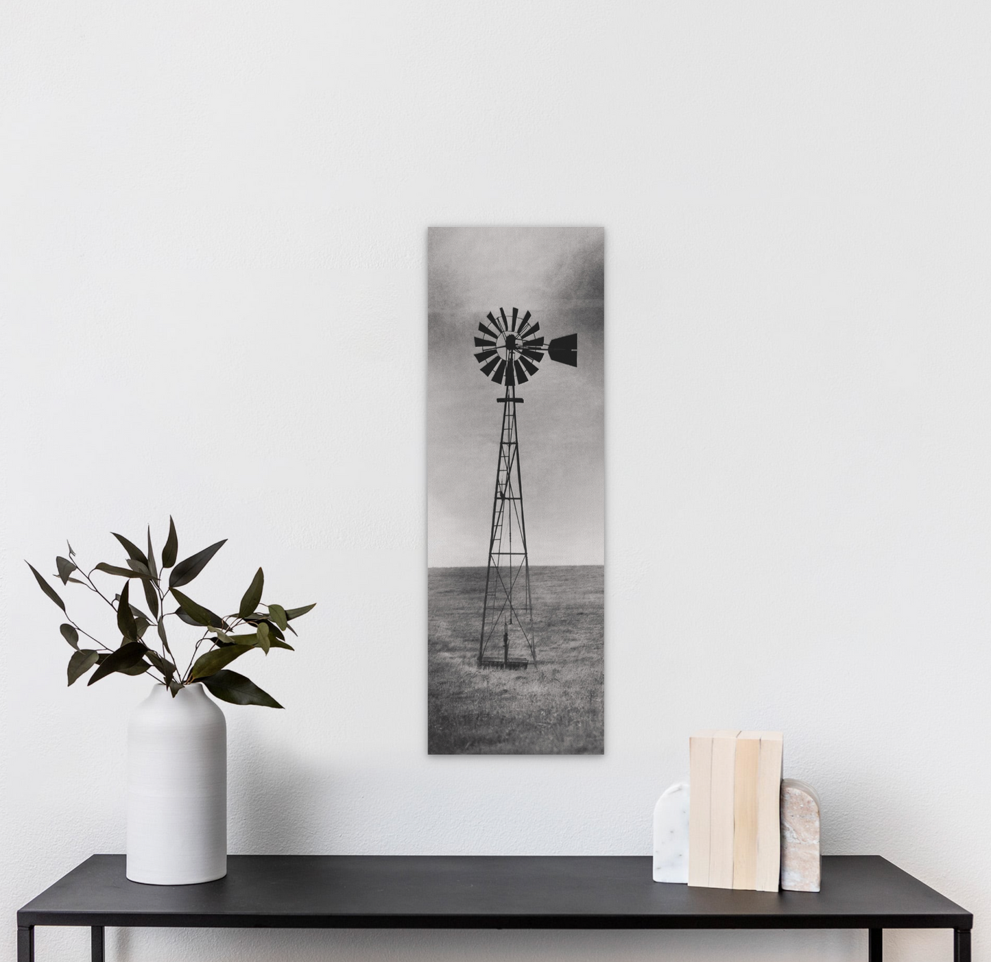 “Where I Stand” Windmill Canvas